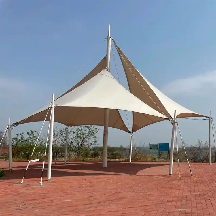 灵山县膜结构景观棚