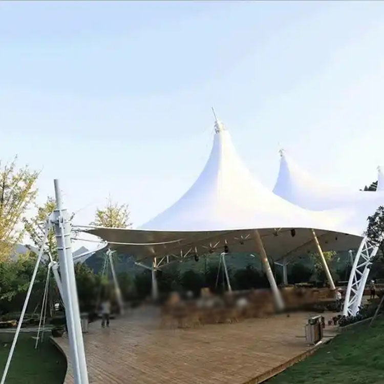 灵山县膜结构景观棚