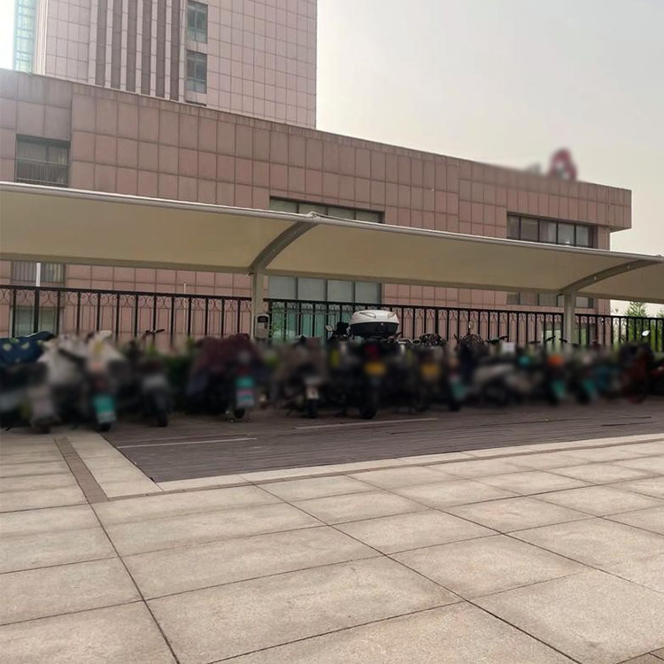 灵山县膜结构电动车棚